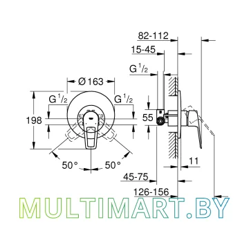 Смеситель Grohe Bauloop (29080001) картинка 5